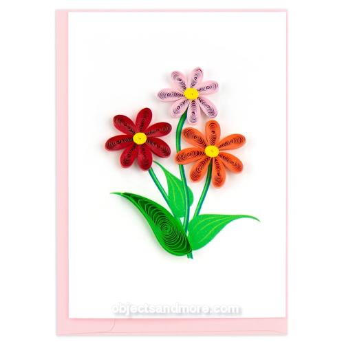 Daisy Mini Card by QUILLING CARD